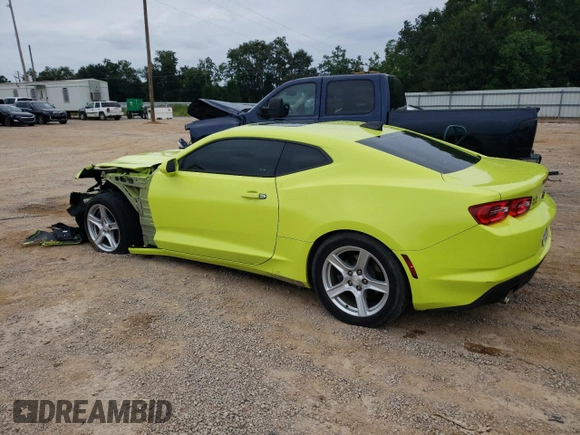 2020 Chevrolet Camaro 1LT with VIN 1G1FA1RX0L0113053, listed as a Copart auction lot 69784674 with 35,664 mi miles and Salvage Title. Bid and sale history available at DreamBid. Image 2.