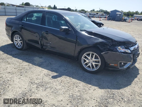 2012 Ford Fusion SEL with VIN 3FAHP0JG8CR250817, listed as a Copart auction lot 59789865 with 139,731 mi miles and Salvage title. Bid and sale history available at DreamBid. Image 4.