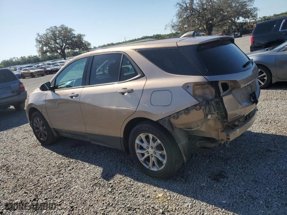 2019 Chevrolet Equinox LS with VIN 2GNAXSEV0K6296154, listed as a Copart auction lot 52419995 with 125,463 mi miles and Salvage Title. Bid and sale history available at carsss.com. Image 2.