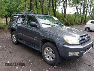 2004 Toyota 4Runner SR5 with VIN JTEBU14R540050485, listed as a IAAI auction lot 42221807 with 195,822 mi miles and . Bid and sale history available at DreamBid. Image 1.