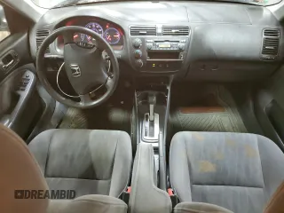 2005 Honda Civic LX with VIN 2HGES16585H511369, listed as a Copart auction lot 50573995 with 134,894 mi miles and Salvage Title. Bid and sale history available at DreamBid. Image 8.