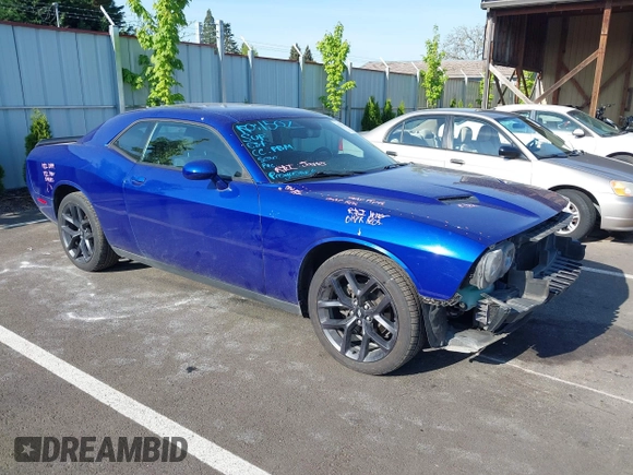 2019 Dodge Challenger SXT z VIN 2C3CDZAG0KH530232, wystawiony jako IAAI lot #42101045 z przebiegiem 57 693 mil mil oraz . Historia ofert i sprzedaży dostępna na DreamBid. Obrazek 1.