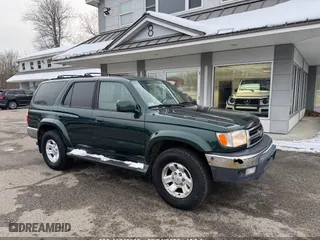 2000 Toyota 4Runner SR5 with VIN JT3HN86R2Y0263096, listed as a IAAI auction lot 41649205 with 284,195 mi miles. Bid and sale history available at carsss.com. Image 1.