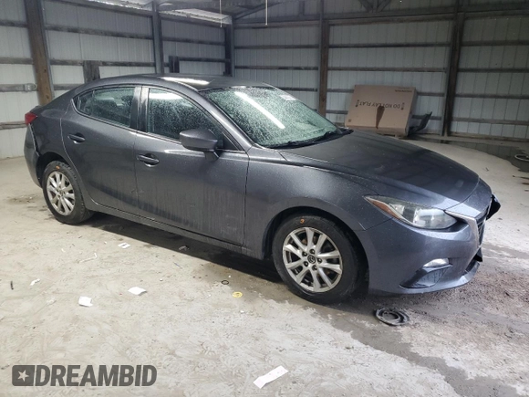 2014 Mazda 3 i Touring with VIN JM1BM1V75E1143911, listed as a Copart auction lot 54443275 with Not Provided miles and Salvage Title. Bid and sale history available at DreamBid. Image 4.