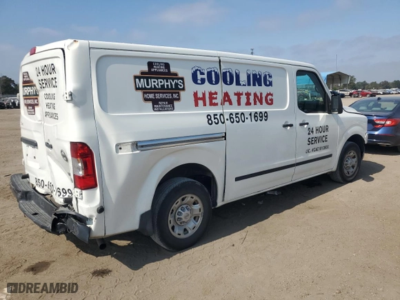 2019 Nissan NV S with VIN 1N6BF0KMXKN808592, listed as a Copart auction lot 78003114 with 78,320 mi miles and Salvage Title. Bid and sale history available at carsss.com. Image 3.