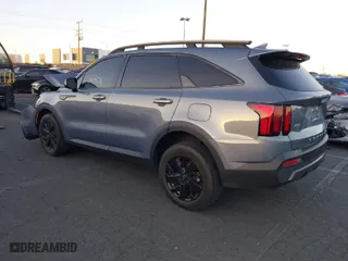 2022 Kia Sorento X-Line S with VIN 5XYRLDLC2NG127393, listed as a IAAI auction lot 41236501 with 50,821 mi miles. Bid and sale history available at carsss.com. Image 3.