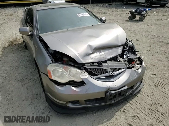 2002 Acura RSX Type S with VIN JH4DC53062C027480, listed as a Copart auction lot 54434945 with 155,555 mi miles and Salvage Title. Bid and sale history available at DreamBid. Image 13.