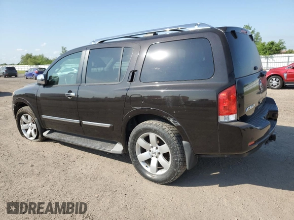 2013 Nissan Armada SL z VIN 5N1BA0ND1DN605912, wystawiony jako Copart lot #53389245 z przebiegiem 165 715 mil mil oraz Szkoda całkowita • Salvage title. Historia ofert i sprzedaży dostępna na DreamBid. Obrazek 2.