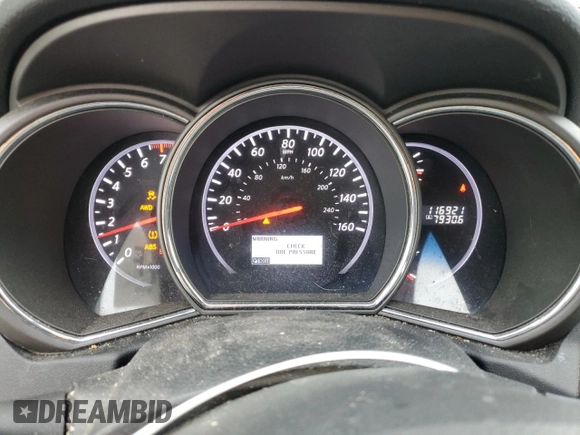 2012 Nissan Murano S with VIN JN8AZ1MW4CW211058, listed as a Copart auction lot 81328324 with 116,921 mi miles and Salvage Title. Bid and sale history available at DreamBid. Image 9.