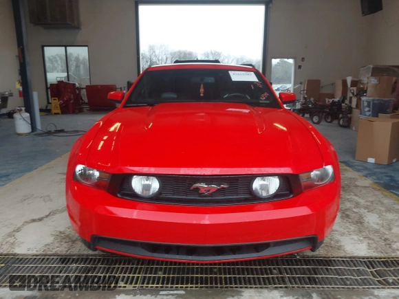 2011 Ford Mustang GT with VIN 1ZVBP8CF9B5161341, listed as a IAAI auction lot 41619383 with 125,163 mi miles. Bid and sale history available at carsss.com. Image 12.