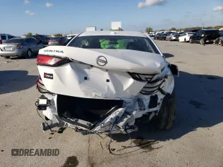2025 Nissan Sentra SV with VIN 3N1AB8CVXSY214039, listed as a Copart auction lot 49478035 with 4,729 mi miles and Salvage Title. Bid and sale history available at carsss.com. Image 6.