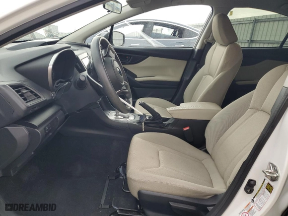 2019 Subaru Impreza Premium with VIN 4S3GKAC67K3628833, listed as a Copart auction lot 43276695 with 50,318 mi miles and Salvage Title. Bid and sale history available at carsss.com. Image 7.