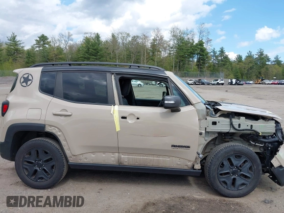 2017 Jeep Renegade Trailhawk z VIN ZACCJBCB8HPE88509, wystawiony jako IAAI lot #42210098 z przebiegiem 114 832 mil mil oraz . Historia ofert i sprzedaży dostępna na DreamBid. Obrazek 14.