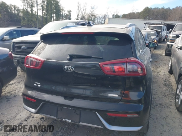 2018 Kia Niro EX with VIN KNDCC3LC5J5119050, listed as a IAAI auction lot 41676002 with 203,043 mi miles. Bid and sale history available at carsss.com. Image 16.