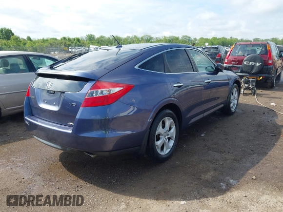 2012 Honda Crosstour EX-L z VIN 5J6TF2H50CL000259, wystawiony jako IAAI lot #42257263 z przebiegiem 169 538 mil mil oraz . Historia ofert i sprzedaży dostępna na DreamBid. Obrazek 4.