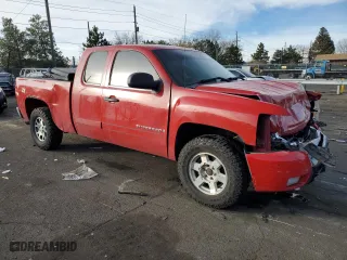 2008 Chevrolet Silverado 1500 LTZ with VIN 2GCEK190781276118, listed as a Copart auction lot 85775774 with 261,273 mi miles and Salvage Title. Bid and sale history available at carsss.com. Image 4.