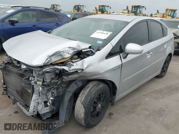 2013 Toyota Prius One with VIN JTDKN3DU8D5565968, listed as a IAAI auction lot 41958456 with 140,350 mi miles. Bid and sale history available at carsss.com. Image 2.