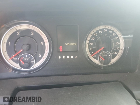 2018 Ram 2500 Tradesman с VIN 3C6UR5CL9JG184580, выставлен на аукционе Copart как лот 60193534 с пробегом 106 123 миль миль и Списание • Salvage title. История ставок и продаж доступна на DreamBid. Изображение 9.