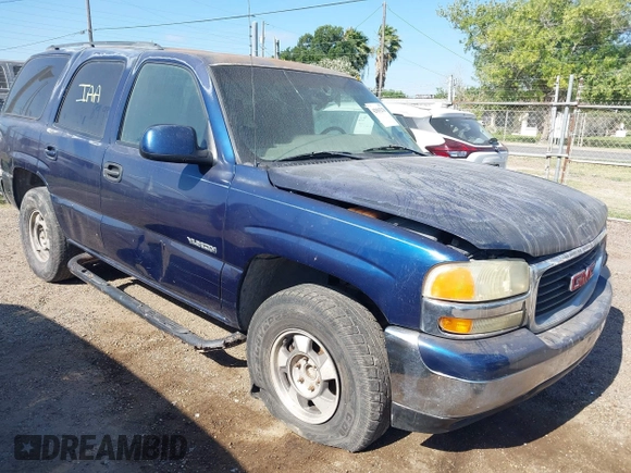 2003 GMC Yukon SLT with VIN 1GKEC13V13R212713, listed as a IAAI auction lot 42015270 with 1 mi miles. Bid and sale history available at carsss.com. Image 1.