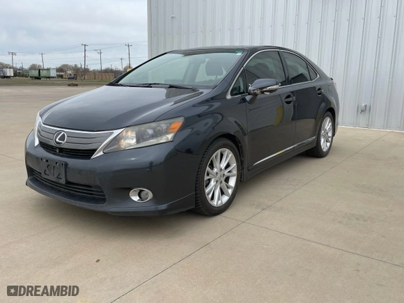 2010 Lexus HS 250h with VIN JTHBB1BA0A2007243, listed as a Copart auction lot 49532705 with NaN miles and Clean Title. Bid and sale history available at carsss.com. Image 2.