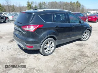 2014 Ford Escape Titanium with VIN 1FMCU9JX2EUA96338, listed as a IAAI auction lot 41806850 with 127,745 mi miles. Bid and sale history available at carsss.com. Image 4.