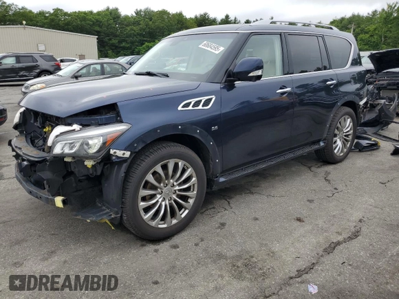 2017 Infiniti QX80 Signature Edition с VIN JN8AZ2NE4H9159240, выставлен на аукционе Copart как лот 60684595 с пробегом 220 831 миль миль и Списание • Salvage title. История ставок и продаж доступна на DreamBid. Изображение 1.