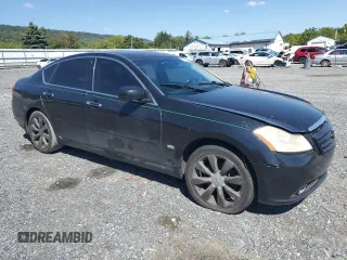 2007 Infiniti M x with VIN JNKAY01F67M458403, listed as a Copart auction lot 70692224 with 224,420 mi miles and Salvage Title. Bid and sale history available at carsss.com. Image 4.