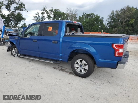 2018 Ford F-150 XL с VIN 1FTEW1CG5JKC84377, выставлен на аукционе Copart как лот 62559225 с пробегом 33 453 миль миль и Списание • Salvage title. История ставок и продаж доступна на DreamBid. Изображение 2.