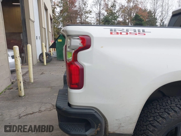 2020 Chevrolet Silverado 1500 LT Trail Boss with VIN 3GCPYFED3LG164882, listed as a IAAI auction lot 41330410 with 43,907 mi miles. Bid and sale history available at carsss.com. Image 21.