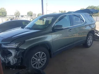 2023 Chevrolet Traverse LT Cloth with VIN 1GNEVGKW2PJ149457, listed as a IAAI auction lot 42362483 with 50,040 mi miles and . Bid and sale history available at DreamBid. Image 2.