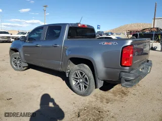 2021 Chevrolet Colorado 4WD Work Truck with VIN 1GCGTBENXM1216895, listed as a Copart auction lot 78281224 with 90,512 mi miles and Salvage Title. Bid and sale history available at carsss.com. Image 2.
