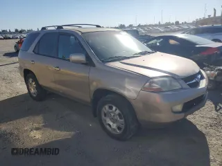 2002 Acura MDX with VIN 2HNYD18262H527360, listed as a Copart auction lot 72217624 with 229,181 mi miles and Salvage Title. Bid and sale history available at carsss.com. Image 4.