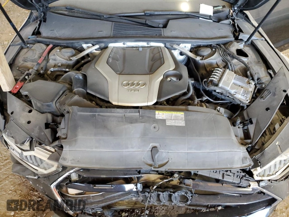 2019 Audi A7 Premium Plus with VIN WAUR2AF22KN050708, listed as a Copart auction lot 82110584 with 0 mi miles and Salvage Title. Bid and sale history available at carsss.com. Image 11.