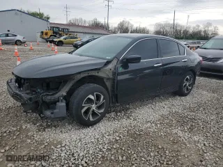 2016 Honda Accord Sedan LX with VIN 1HGCR2F39GA183937, listed as a Copart auction lot 53987365 with 139,843 mi miles and Salvage Title. Bid and sale history available at carsss.com. Image 1.