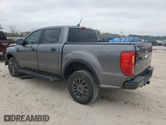 2021 Ford Ranger XL with VIN 1FTER4EH7MLD80427, listed as a Copart auction lot 45927235 with 29,663 mi miles and Salvage Title. Bid and sale history available at DreamBid. Image 2.