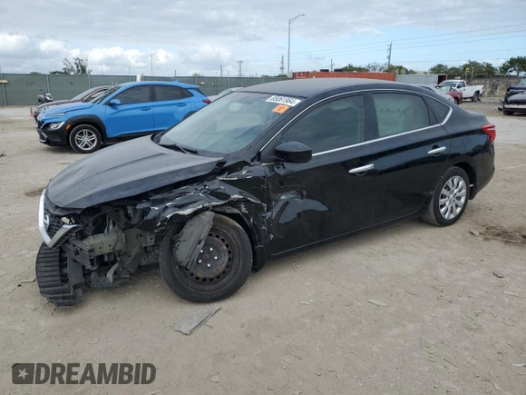 2019 Nissan Sentra S with VIN 3N1AB7AP4KY413893, listed as a Copart auction lot 85061964 with 93,833 mi miles and Non Repairable. Bid and sale history available at DreamBid. Image 1.
