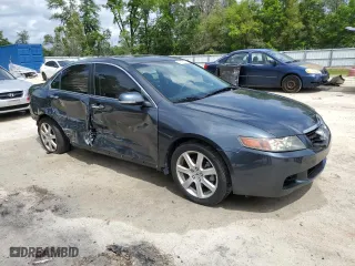2005 Acura TSX with VIN JH4CL96825C007946, listed as a Copart auction lot 50728545 with 146,739 mi miles and Salvage Title. Bid and sale history available at carsss.com. Image 4.