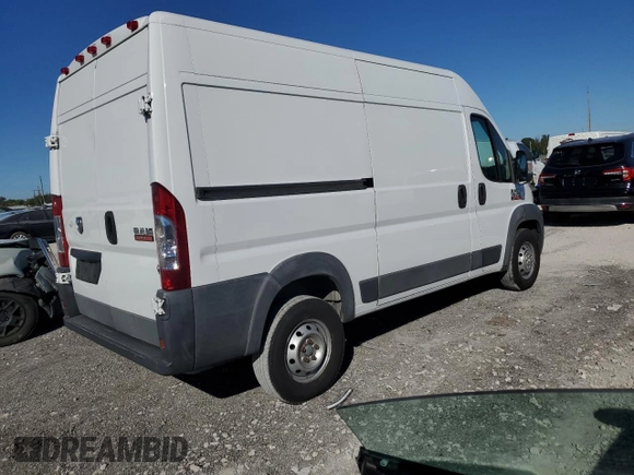2014 Ram ProMaster Cargo with VIN 3C6TRVBG8EE104641, listed as a Copart auction lot 42608275 with 130,211 mi miles and Clean Title. Bid and sale history available at DreamBid. Image 3.