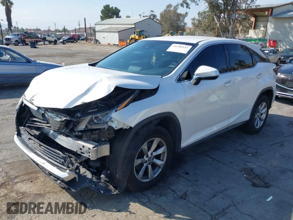 2018 Lexus RX with VIN 2T2ZZMCAXJC112820, listed as a IAAI auction lot 41446933 with 72,481 mi miles. Bid and sale history available at carsss.com. Image 2.