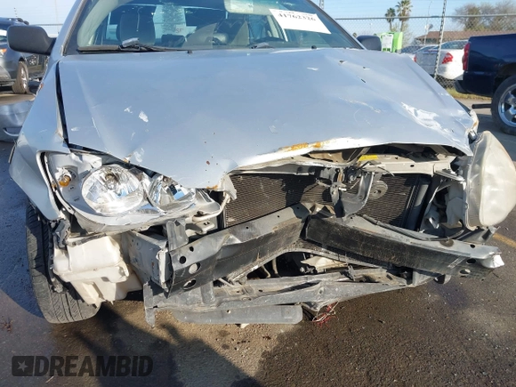 2006 Toyota Corolla CE with VIN 1NXBR32E96Z740099, listed as a IAAI auction lot 41762326 with 261,354 mi miles and . Bid and sale history available at DreamBid. Image 6.