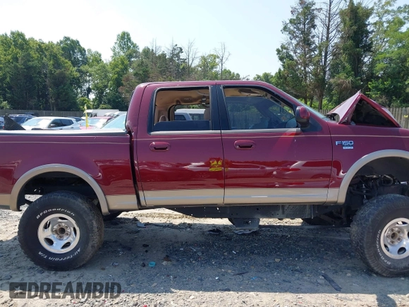 2003 Ford F-150 XLT with VIN 1FTRW08L63KA54240, listed as a IAAI auction lot 42646280 with Not provided miles and . Bid and sale history available at DreamBid. Image 12.