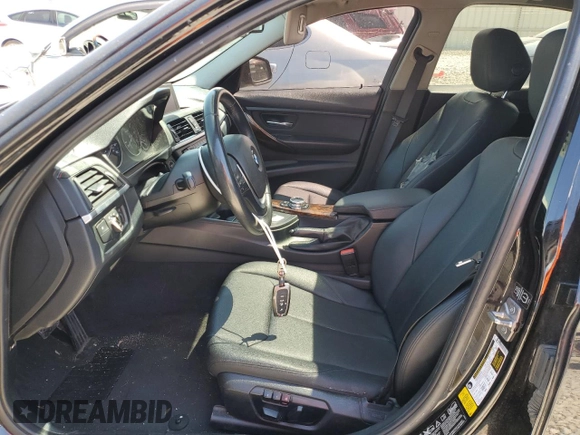 2014 BMW 3 Series 328d xDrive with VIN WBA3D5C5XEKX98716, listed as a Copart auction lot 58066525 with 146,528 mi miles and Salvage title. Bid and sale history available at DreamBid. Image 7.