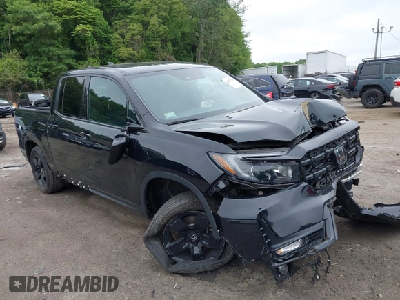 2024 Honda Ridgeline Black Edition with VIN 5FPYK3F83RB012452, listed as a IAAI auction lot 42422754 with 26,475 mi miles and . Bid and sale history available at DreamBid. Image 1.