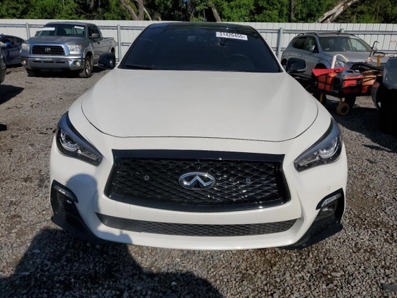 2024 Infiniti Q50 3.0t SIGNATURE EDITION with VIN JN1EV7CR8RM631212, listed as a Copart auction lot 51426455 with 15,687 mi miles and Clean Title. Bid and sale history available at carsss.com. Image 5.