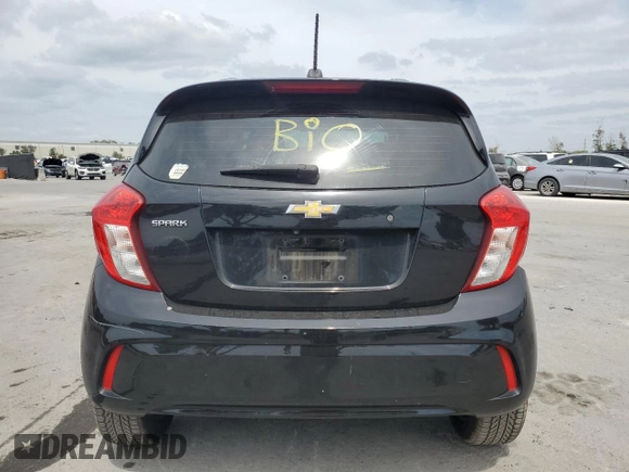 2020 Chevrolet Spark LS with VIN KL8CB6SA1LC409314, listed as a Copart auction lot 54100545 with 44,414 mi miles and Non Repairable. Bid and sale history available at DreamBid. Image 6.