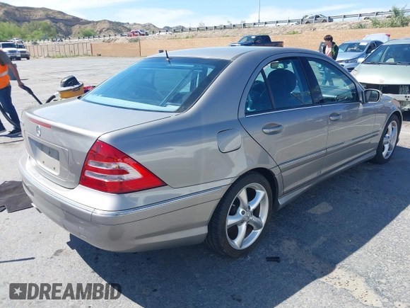2006 Mercedes-Benz C 230 Sport with VIN WDBRF52H66A859343, listed as a IAAI auction lot 42010021 with 88,815 mi miles and . Bid and sale history available at carsss.com. Image 4.