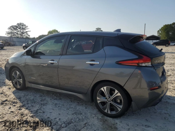 2019 Nissan LEAF SV with VIN 1N4AZ1CP7KC301168, listed as a Copart auction lot 57576085 with 31,755 mi miles and Salvage title. Bid and sale history available at DreamBid. Image 2.