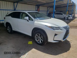 2019 Lexus RX 350L Premium with VIN JTJDZKCA8K2019293, listed as a Copart auction lot 58758245 with 135,591 mi miles and Salvage title. Bid and sale history available at DreamBid. Image 4.