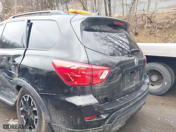 2019 Nissan Pathfinder S with VIN 5N1DR2MM7KC649498, listed as a IAAI auction lot 41461513 with NaN miles. Bid and sale history available at carsss.com. Image 12.