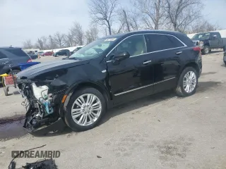 2019 Cadillac XT5 Premium Luxury AWD z VIN 1GYKNFRS5KZ113260, wystawiony jako Copart lot #50221055 z przebiegiem 59 101 mil mil oraz Szkoda całkowita • Salvage title. Historia ofert i sprzedaży dostępna na DreamBid. Obrazek 1.